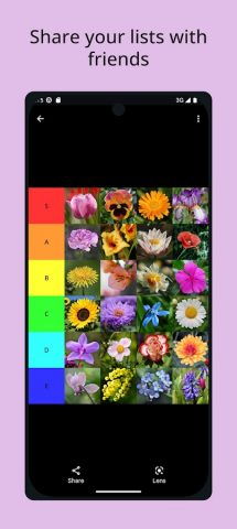Tier List Maker для Android — скриншот 3