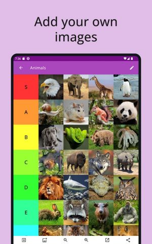 Tier List Maker для Android — скриншот 5