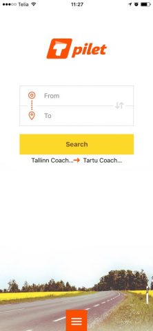 Tpilet bustickets для iOS — скриншот 1