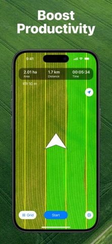 Трактор GPS Навигация для iOS — скриншот 2