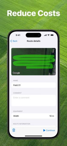 Трактор GPS Навигация для iOS — скриншот 4