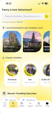 Travel Buddy Meet & Book Trips для iOS — скриншот 4