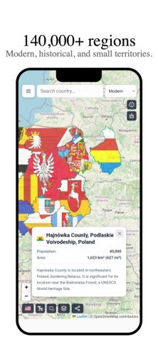 TrueSize: Compare Countries для iOS — скриншот 3