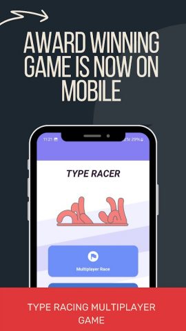 Type racer — Multiplayer для Android — скриншот 1