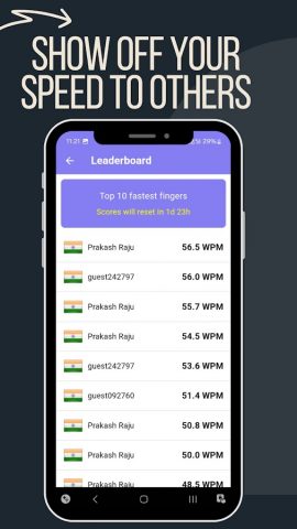 Type racer — Multiplayer для Android — скриншот 4