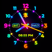 Умные часы: обои с часами для Android