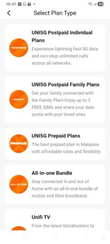 Unifi UniVerse для Android — скриншот 3