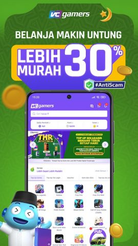 VCGamers — TopUp FF AntiScam для Android — скриншот 3