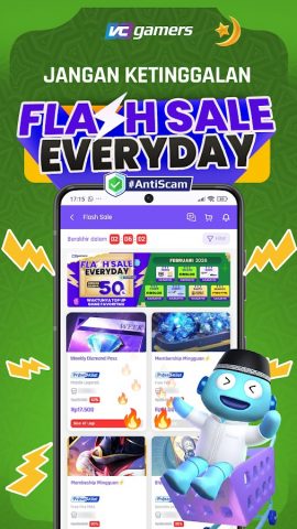 VCGamers — TopUp FF AntiScam для Android — скриншот 4