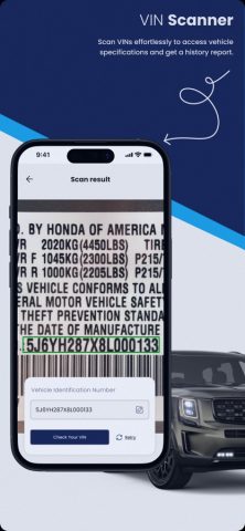 VIN decoder & Window Sticker для iOS — скриншот 2