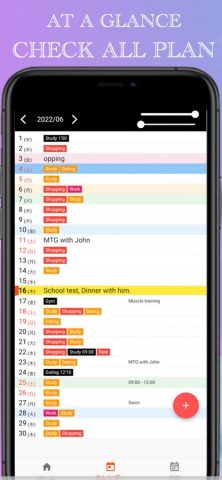 Vertical Scheduler для iOS — скриншот 2