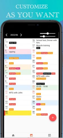 Vertical Scheduler для iOS — скриншот 3