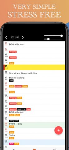 Vertical Scheduler для iOS — скриншот 5