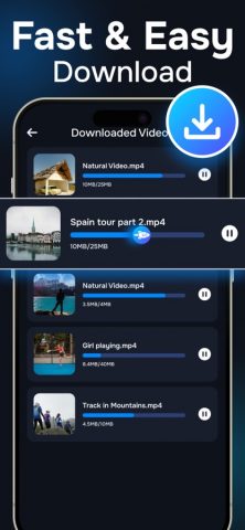 Video Downloader — HD Download для iOS — скриншот 3