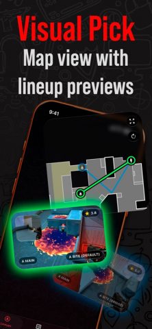 Vipro – Easy Valorant Lineups для iOS — скриншот 1