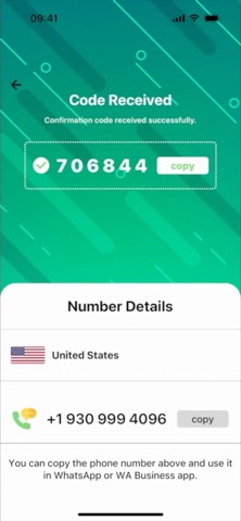 Віртуальний номер для WhatsApp для iOS — официальный трейлер