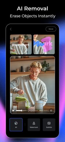 Vmake: AI Talking Video Editor для iOS — скриншот 2