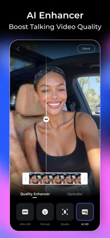Vmake: AI Talking Video Editor для iOS — скриншот 5