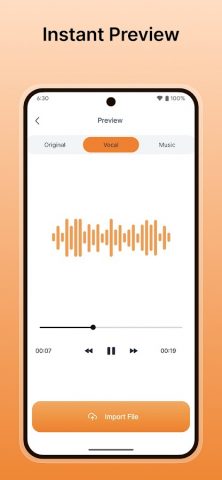Vocal Remover Music Separator для Android — скриншот 2