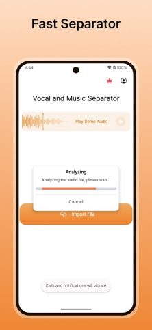 Vocal Remover Music Separator для Android — скриншот 4