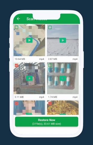 Восстановление данных для Android — скриншот 3