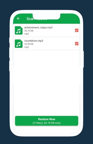 Восстановление данных для Android — скриншот 5