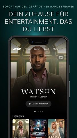 WOW для Android — скриншот 1