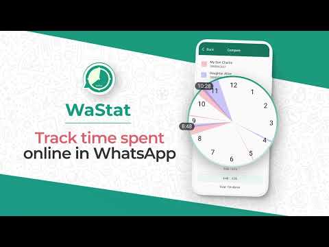 WaStat — WatchApp tracker для Android — официальный трейлер