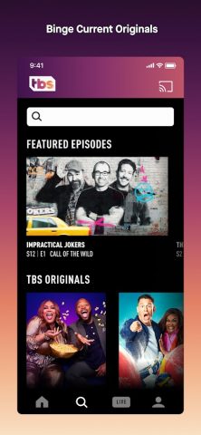 Watch TBS для Android — скриншот 2