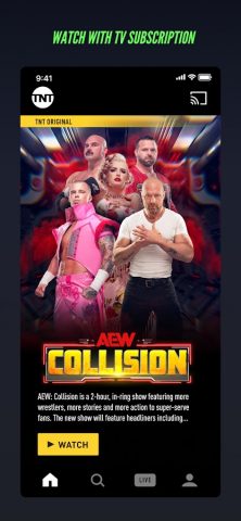 Watch TNT для Android — скриншот 1