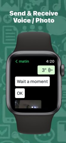 WatchApp — Watch Chat App для iOS — скриншот 2