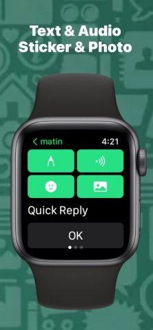 WatchApp — Watch Chat App для iOS — скриншот 3
