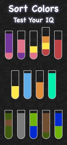 Water Sort Puzzle — Sort Color для iOS — официальный трейлер