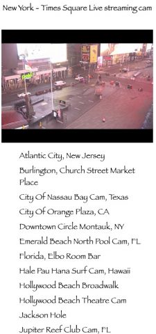 Webcams online — Live cams для Android — скриншот 3