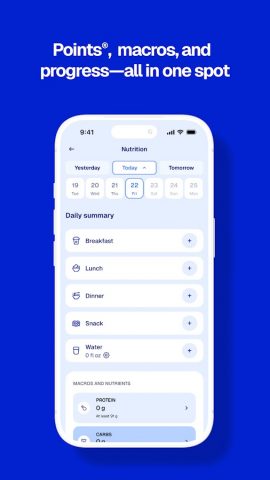 Weight Watchers Program для Android — скриншот 2