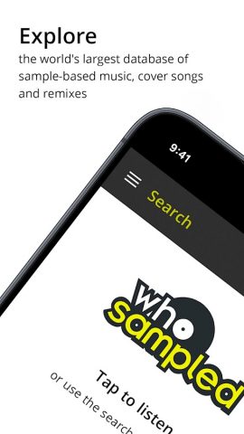 WhoSampled для Android — скриншот 1