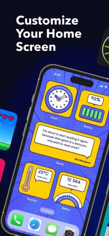 WiGet: Виджеты на Рабочий стол для iOS — скриншот 1
