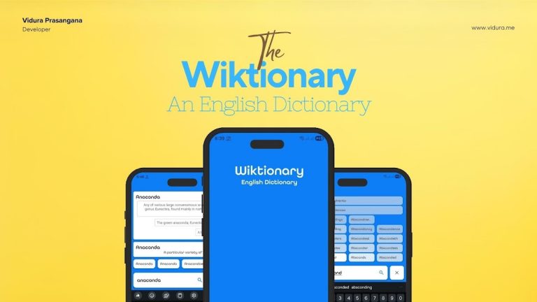 Wiktionary: English Dictionary для Android — скриншот 1