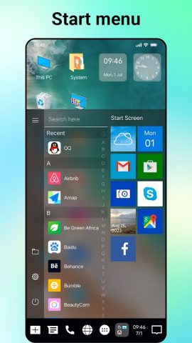 Winner Launcher for Windows UE для Android — скриншот 2