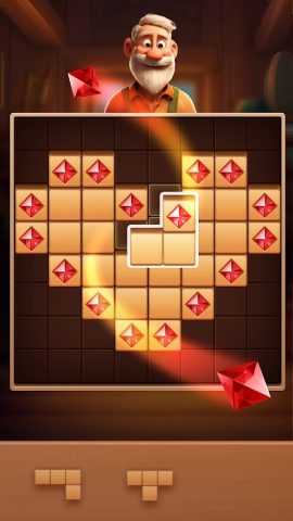 Wood Block — Puzzle Games для Android — скриншот 2