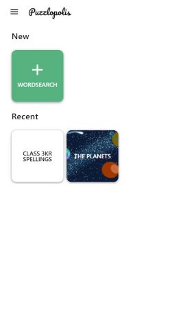 Word Search Maker для Android — скриншот 1