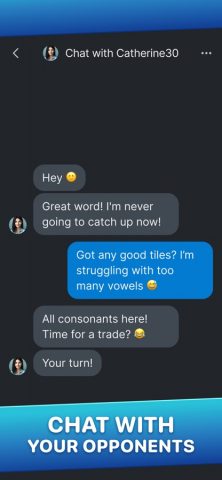 Wordfeud для iOS — скриншот 4