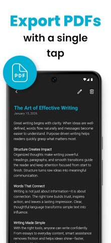 Wordpad Plus: Docs & OCR для Android — скриншот 5