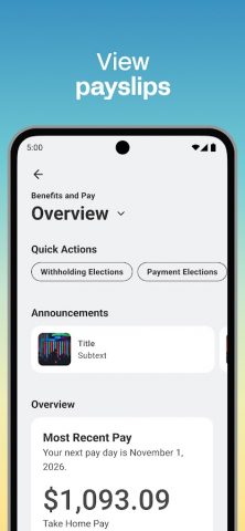 Workday для Android — скриншот 4