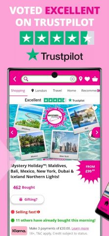 Wowcher: Discounts & eVouchers для Android — скриншот 3
