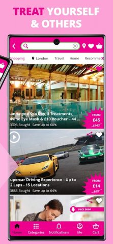 Wowcher: Discounts & eVouchers для Android — скриншот 5