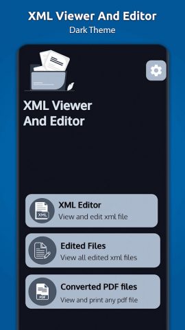 XML Viewer: XML to PDF для Android — скриншот 2