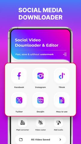 XVideo Downloader, Video Saver для Android — скриншот 2