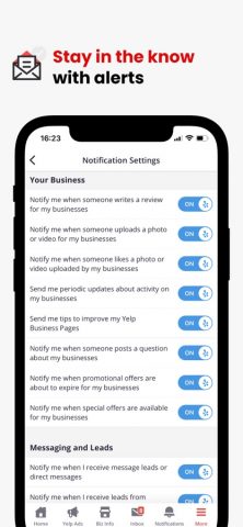 Yelp for Business App для iOS — скриншот 4