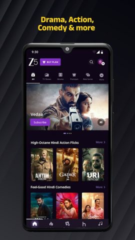 ZEE5 Movies, Web Series, Shows для Android — скриншот 5